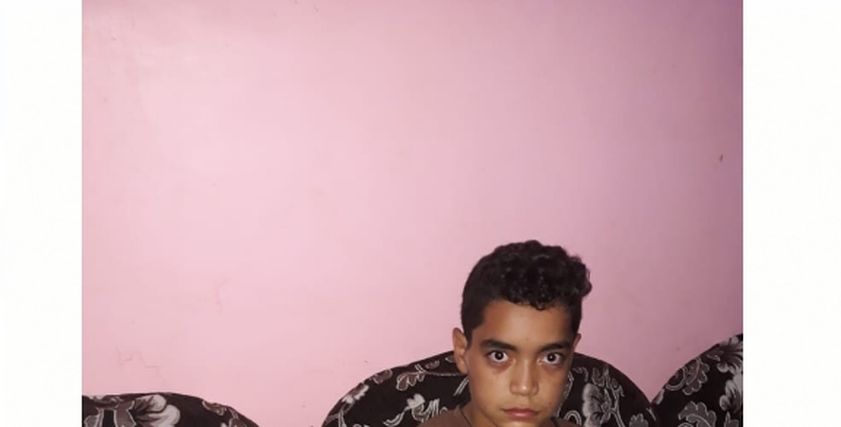 الطفل أيمن