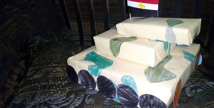 هيكل دبابة بمواد قابلة للتحلل