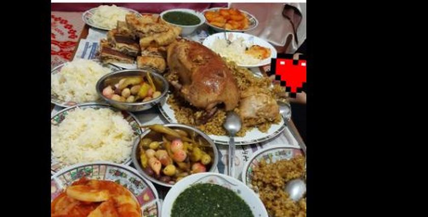 عزومة سامية لابناء زوجها