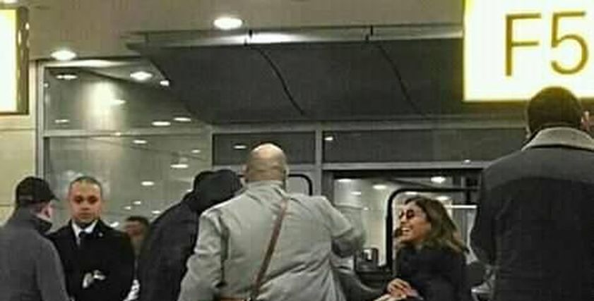 دينا الشربيني بصحبة عمرو دياب