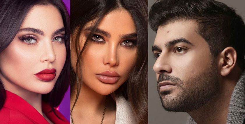 آدم وإنجي خوري وقمر