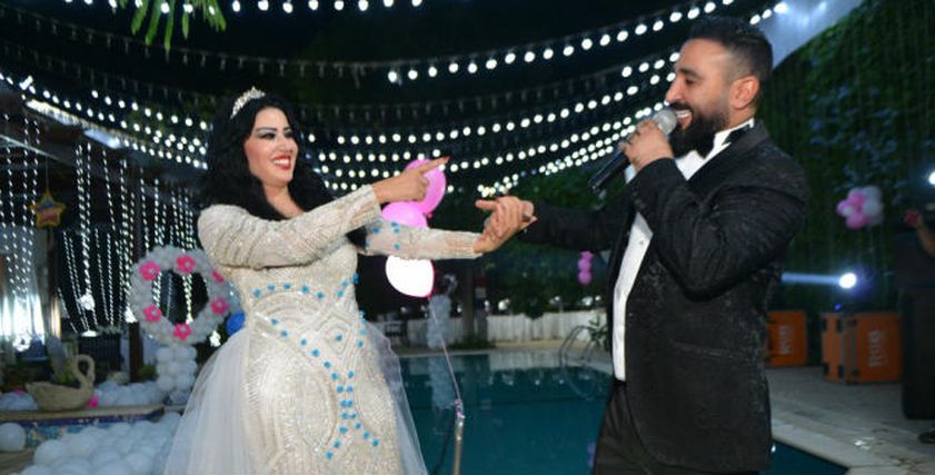 سمية الخشاب وأحمد سعد