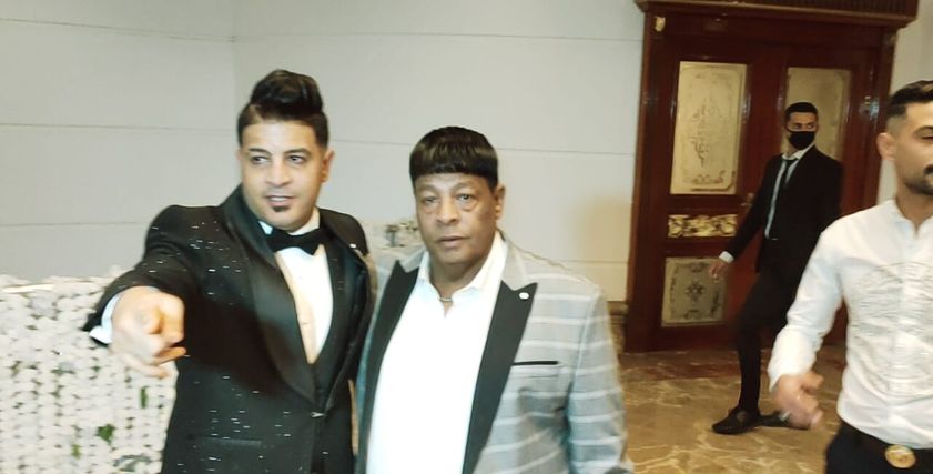 الفنان عبدالباسط حمودة ونجله ماجد