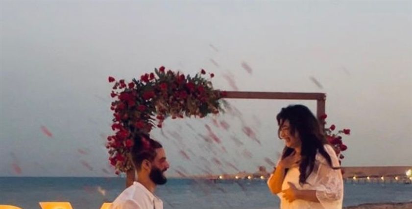 خطوبة هايدي رفعت