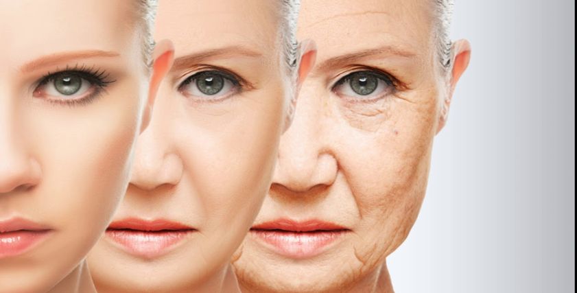  التجاعيد في سن الأربعين