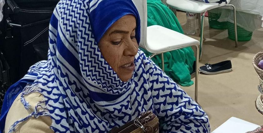 تراث حلب وشلاتين..«زينب».. عرض الخوص والحُلى في المعرض أُمنية كل عام