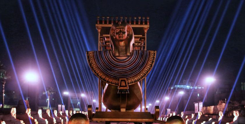 حفل افتتاح طريق الكباش