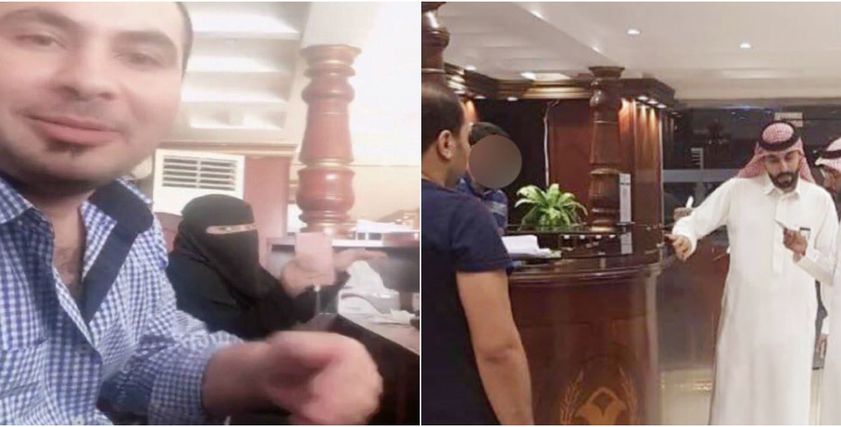 القبض على الفتاة المنتقبة المشاركة في فيديو