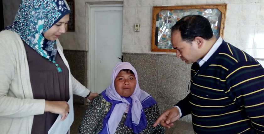 صورة أرشيفية لجانب من أعمال فريق التدخل السريع