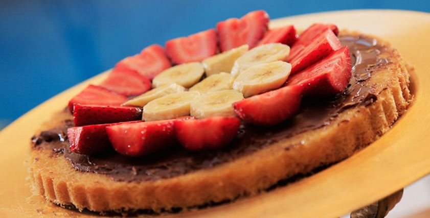 كنافة بالموز والشيكولاتة