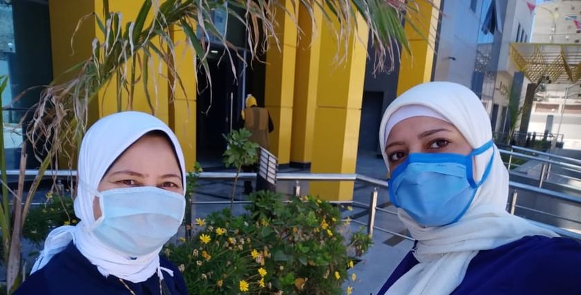جيهان يحيى مشرفة التمريض في مستشفى العجمي