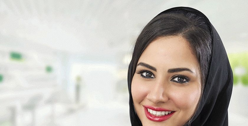 الشعر أسفل الحجاب