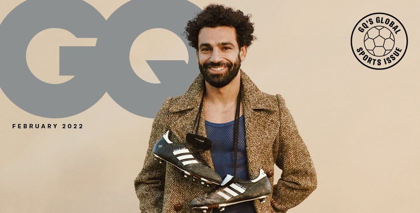 محمد صلاح في جلسة تصوير جديدة بـ ستايل سبعيناتي