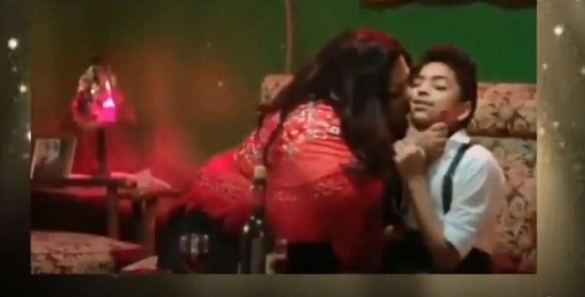 مشهد من فيديو شيماء سيف