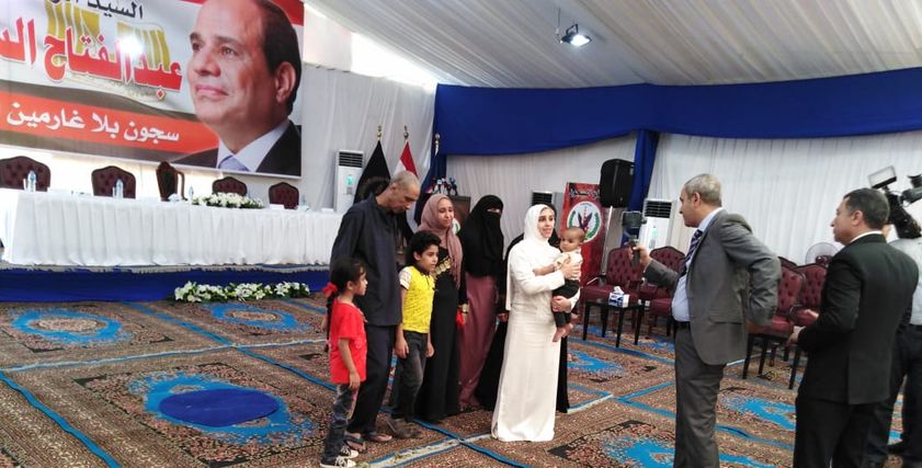 الغارمة المفرج عنها