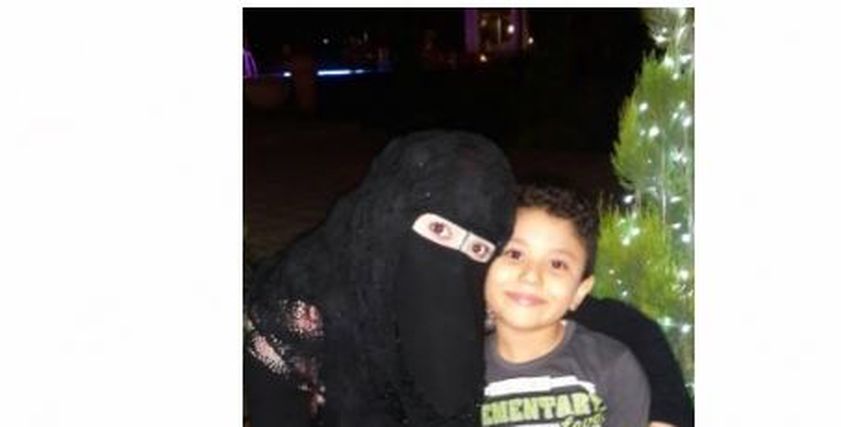 سما وطفلها