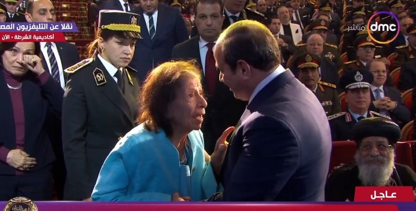 السيسي وليلى تكلا
