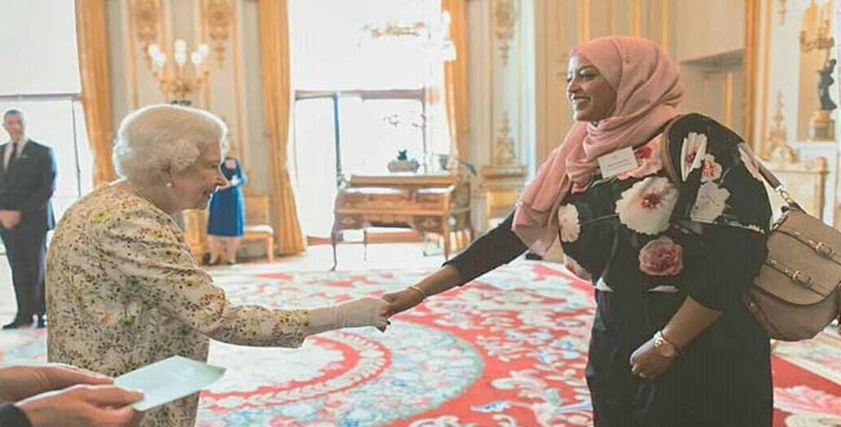 نساء داخل قصر بيكهام لتكريمهن عن انجازتهن