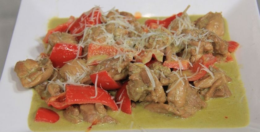 شيش طاووق بصوص البيستو