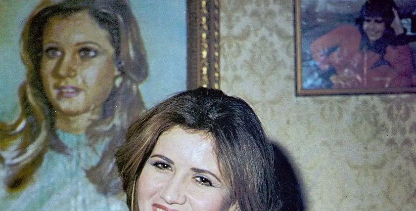 الفنانة ليلى حمادة