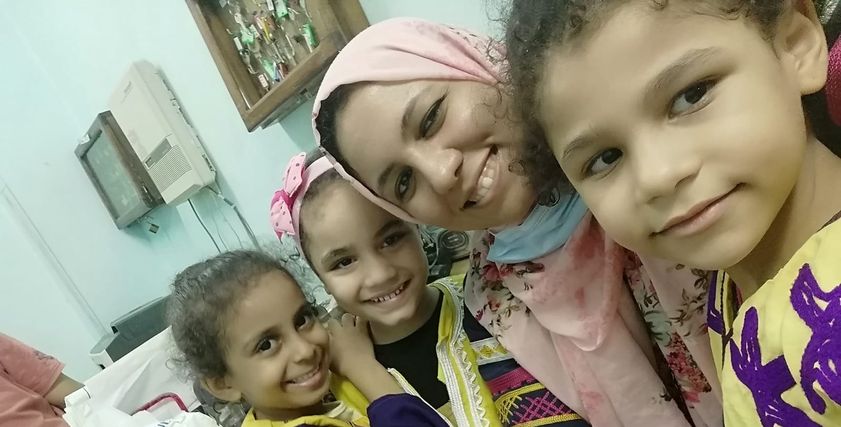 إيمان والأطفال