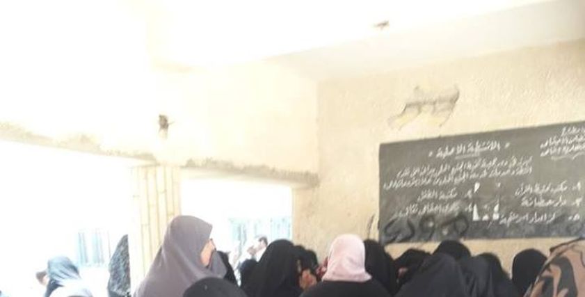 زحام المرأة في لجنة الوحدة الاجتماعية بسيوة