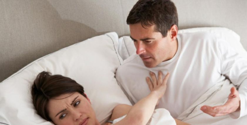  حكم  السيدة التي تمتنع عن زوجها