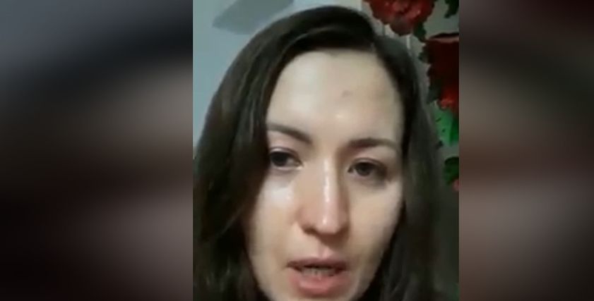اوكرانية تستغيث برئيس الجمهورية بعد حرمانها من اطفالها
