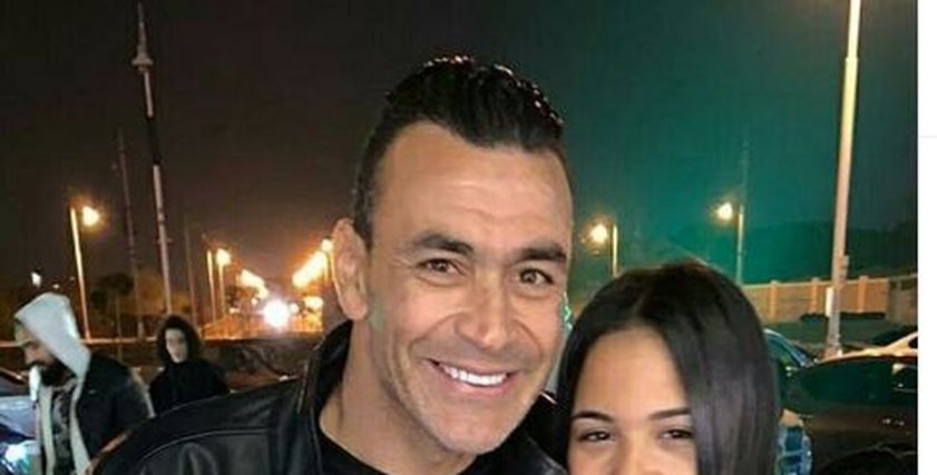 الحضري وابنته