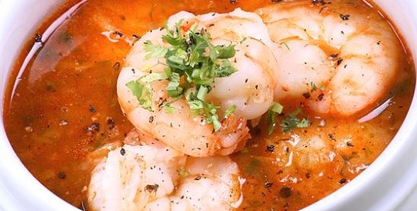 طريقة عمل شوربة الجمبري