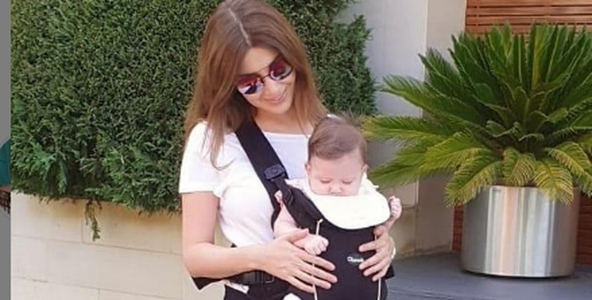 نانسي عجرم مع ابنتها
