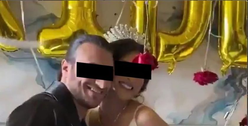 مراسم زفاف بالروب