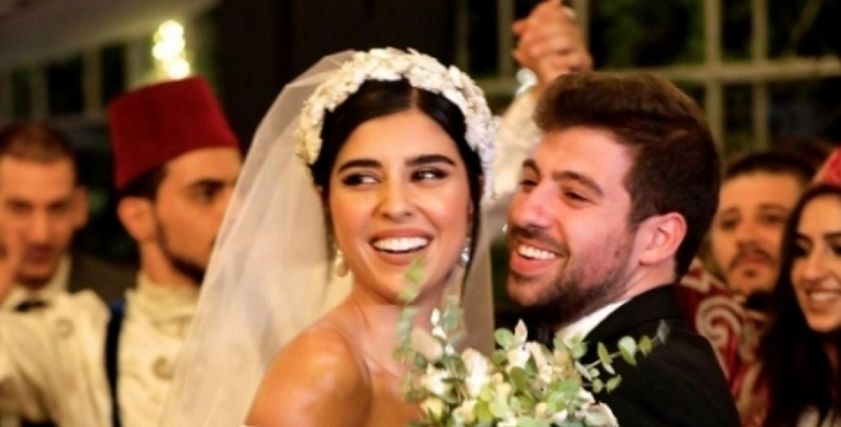 زواج زينة مكي ونبيل خوري
