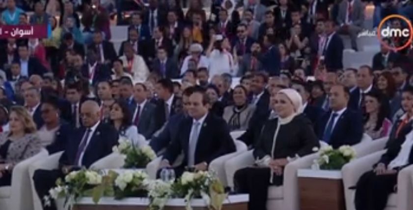 مناسبات تألقت فيها قرينة الرئيس