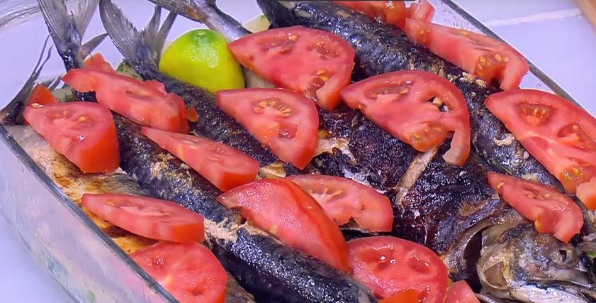 صينية السمك الماكريل