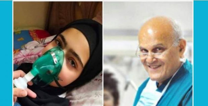مجدي يعقوب والطفلة زينب نبيل