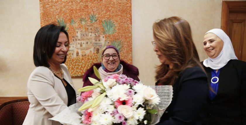 مايا مرسى تتوجه لوزارة التضامن لتهنئة غادة والى بمنصبها فى الأمم المتحدة