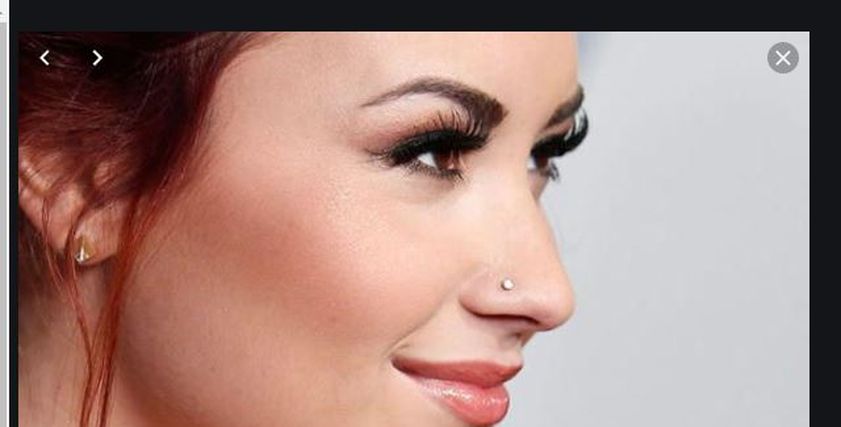 صورة لثقب الأنف