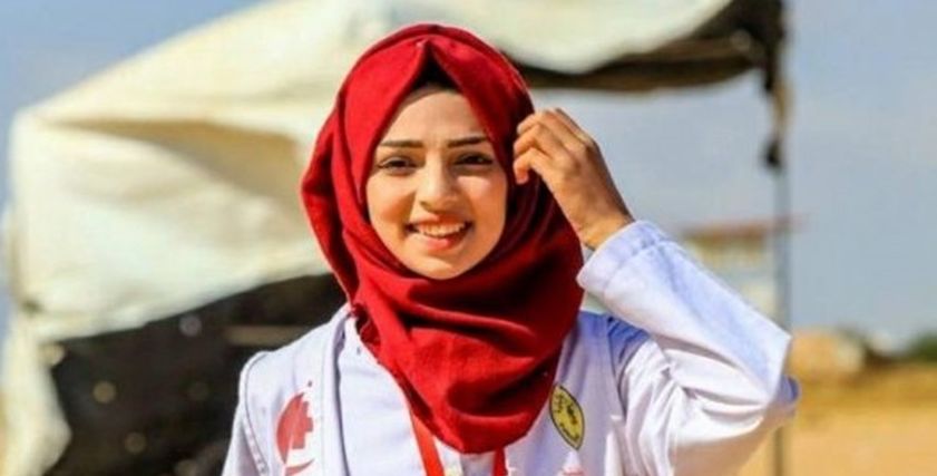 المسعفة الفلسطينية رزان النجار