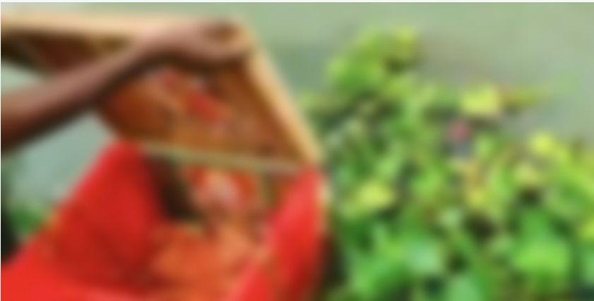 لحظة العثور على طفلة رضيعة في النهر