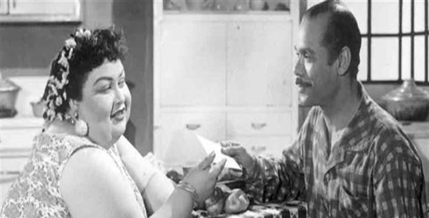 مشهد من فيلم للفنانة ليلى حمدي