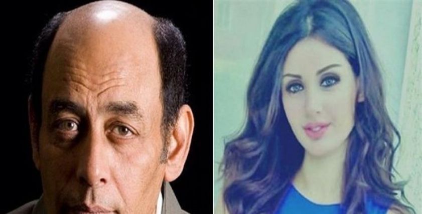 أحمد بدير ونجلته سارة