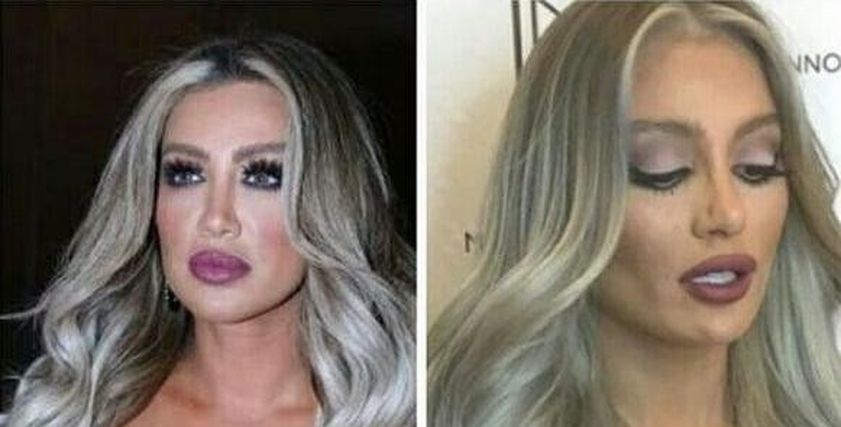 مايا دياب ومرام علي صورة طبق الأصل