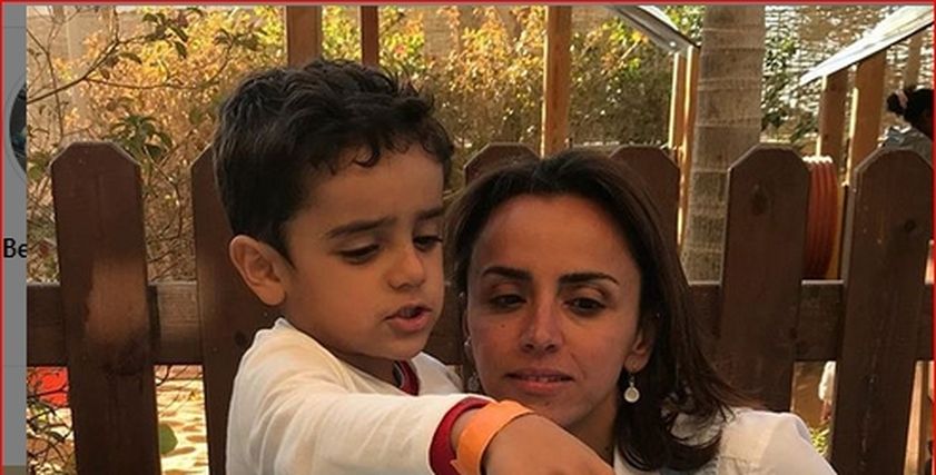 بالصور| علا رشدي تحتفل بعيد ميلاد ابنها