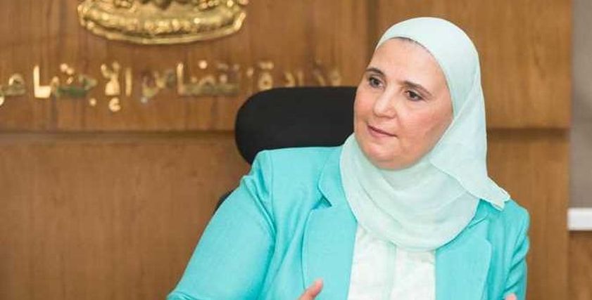 وزيرة التضامن نيفين القباج