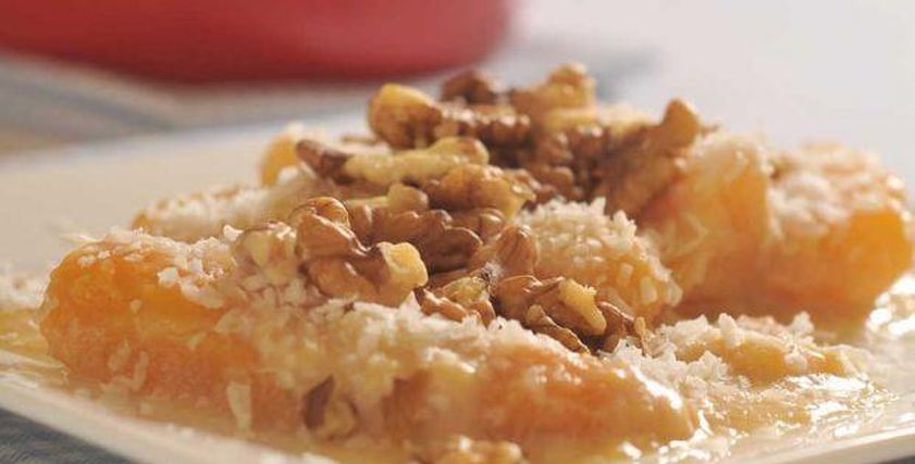 طبق بطاطا بالمكسرات