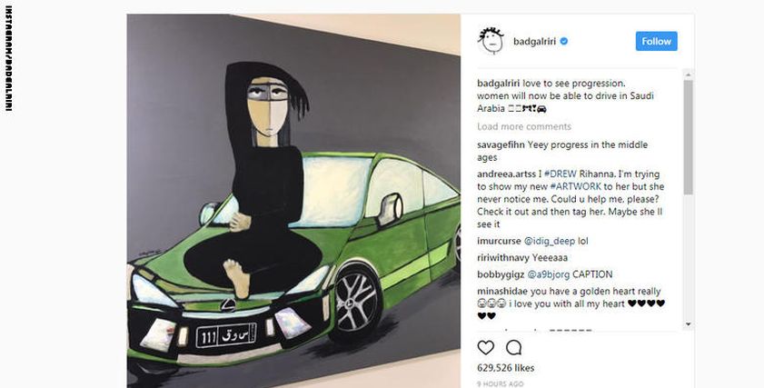 قيادة المرأة السعودية للسيارة