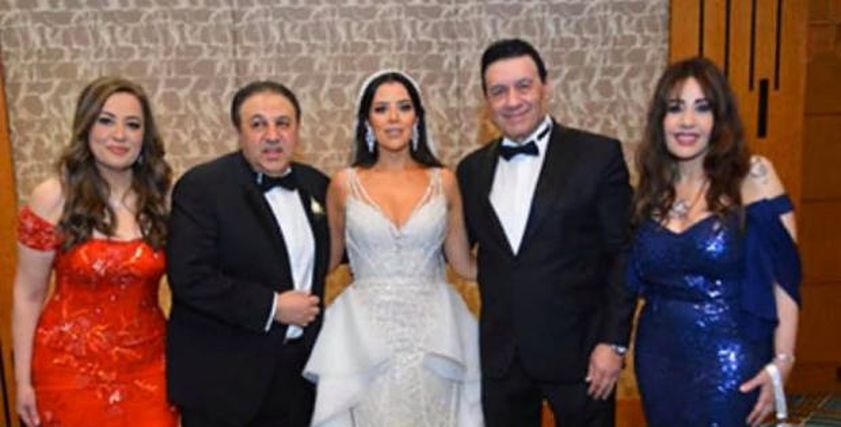 حقل زفاف ابنة شيرين وجدي ومدحت شلبي 