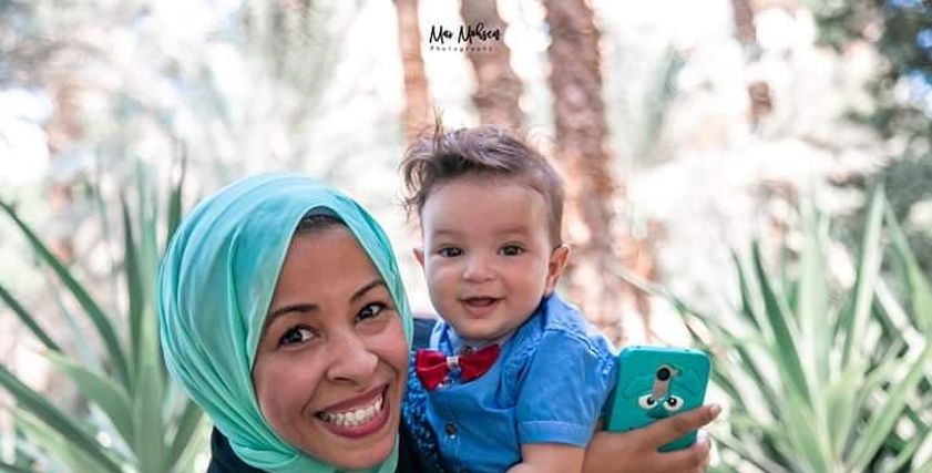 براء ووالدته أنغام