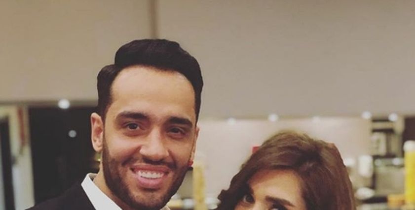 رامي جمال وزوجته